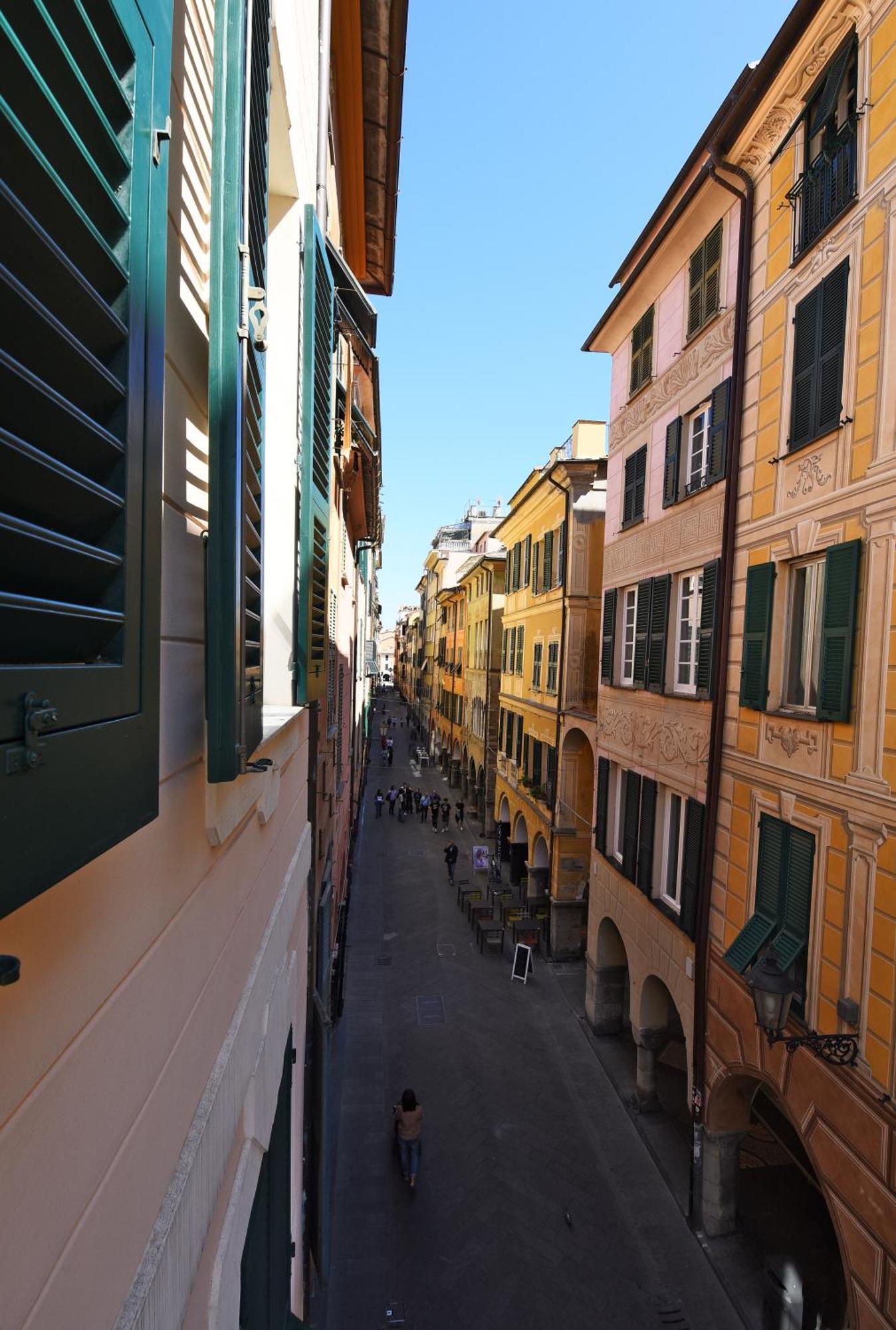Le Stanze Sopra I Portici Lägenhet Chiavari Exteriör bild