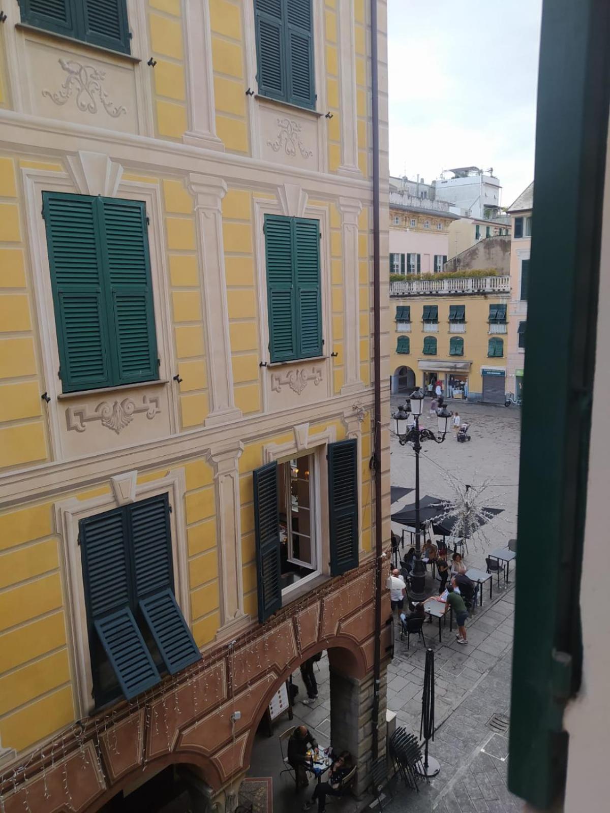 Le Stanze Sopra I Portici Lägenhet Chiavari Exteriör bild